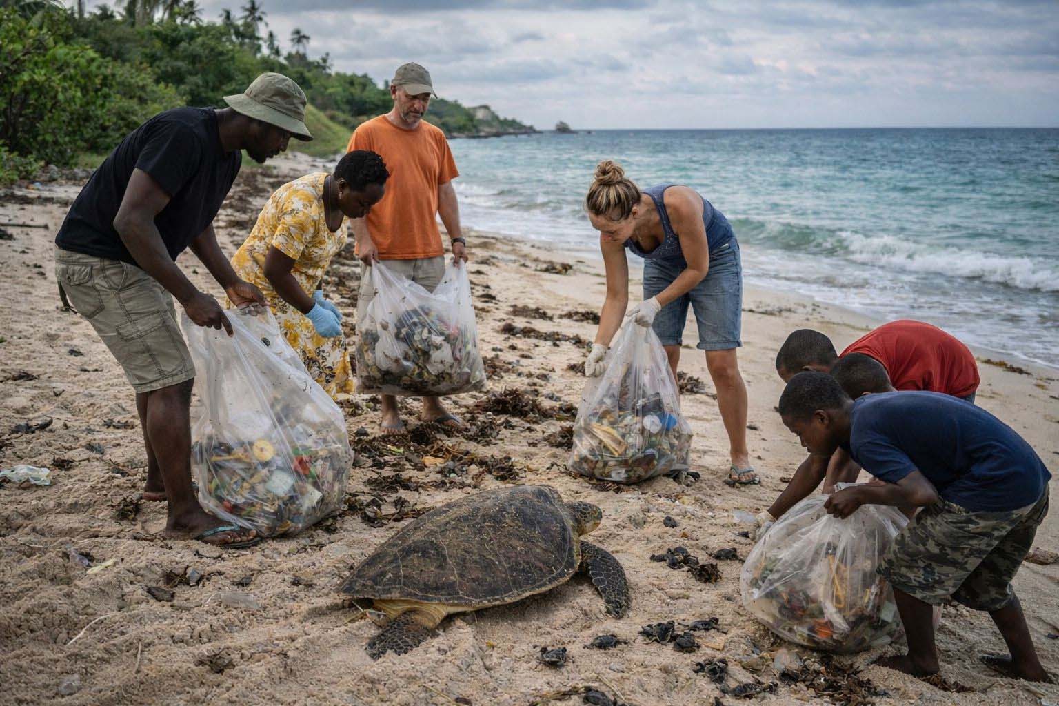 Beach Clean-Up & Turtle Sighting Program